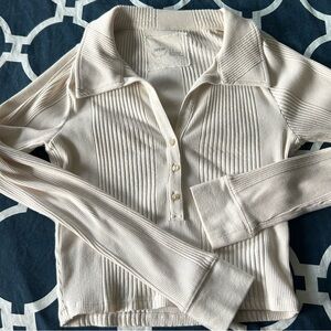 Aerie cropped long sleeve